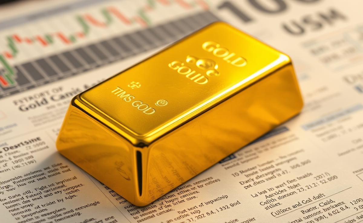 Oro supera los 2,600 dólares por onza tras recortes de tasas 1 Oro rompe barrera de dos mil 600 dólares la onza tras baja de tasas